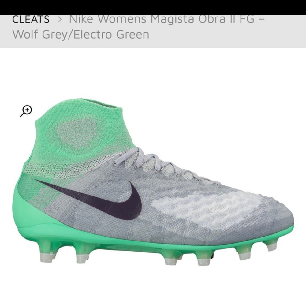 Nike used women’s soccer shoes boots cleats FG obra 2 elite pro 7.5 $282